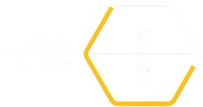 5 out of 8