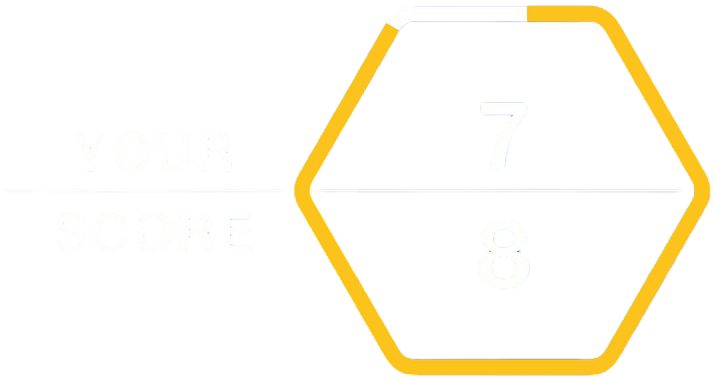 7 out of 8